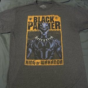 Grey marvel shirt of black panther